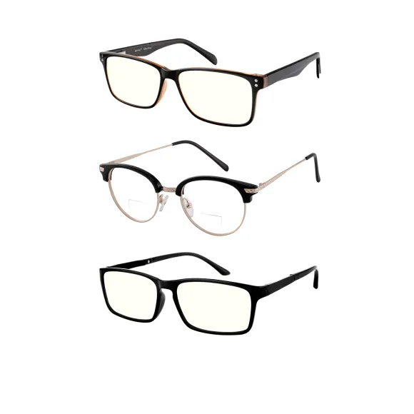 browline multicolor reading glasses